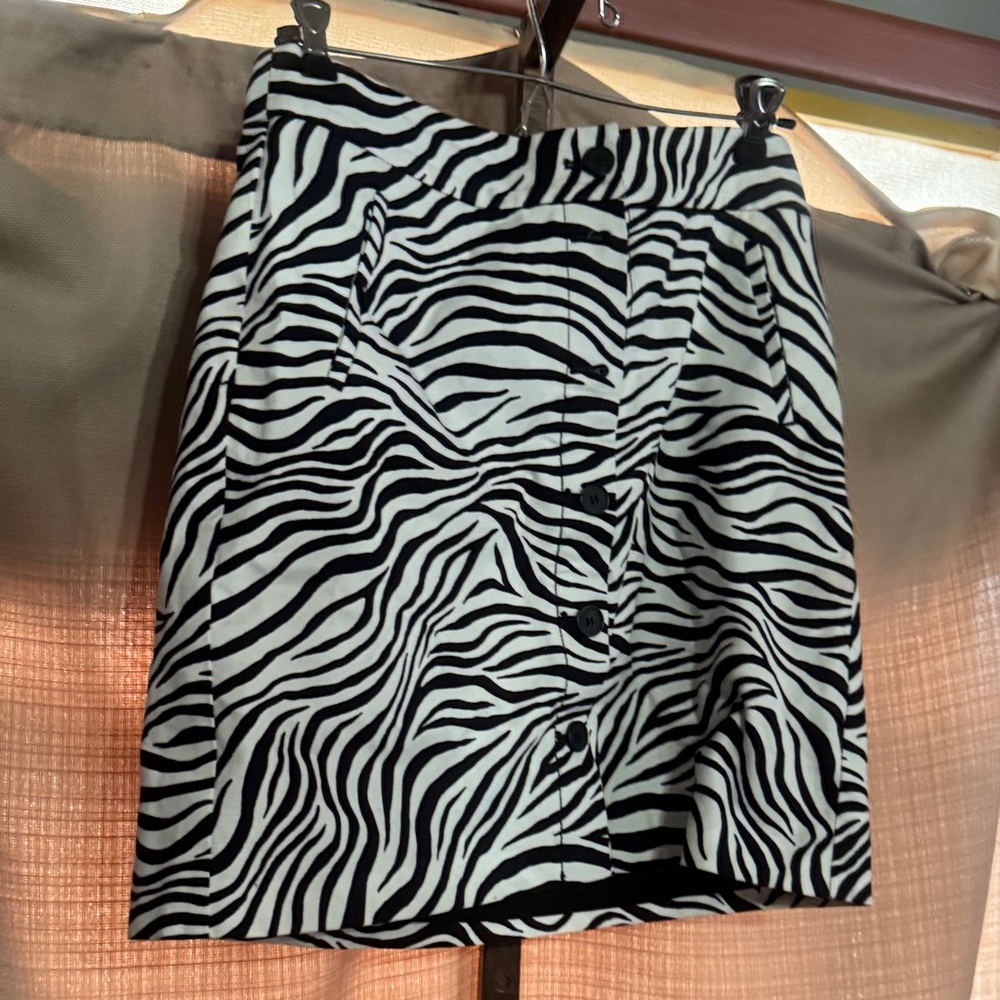 Talbots Zebra Print Women's Skirt
